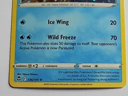3 Card Set - Articuno 036/195 Moltres 021/172 Zapdos 048/185 Cosmos Holo Pokemon - Image 5