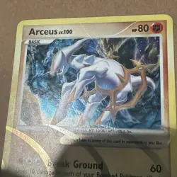 Pokemon TCG 2009 Arceus AR8 Holo Rare Card - Image 2
