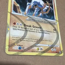 Pokemon TCG 2009 Arceus AR8 Holo Rare Card - Image 5