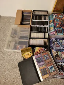 HUGE YUGIOH COLLECTION Garage Sale THOUSANDS OF CARDS YU-GI-OH - Image 2