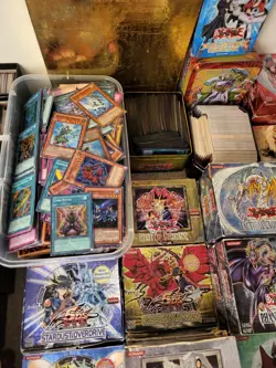 HUGE YUGIOH COLLECTION Garage Sale THOUSANDS OF CARDS YU-GI-OH - Image 4