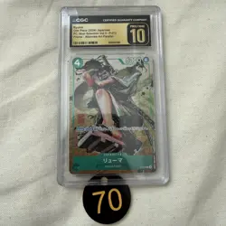 CGC 10 PRISTINE Ryuma P-072 One Piece card Promo P Best Selection Vol. 3 70 - Image 1