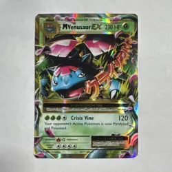 M Venusaur EX Ultra Rare XY 2/108 Holo Mega 230 HP 120 Attack Pokemon Card - Image 1