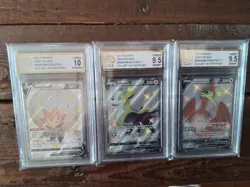 Pokemon Cards promo sr boltund v gx vmax swsh084 085 086 ar graded art card b24 - Image 1