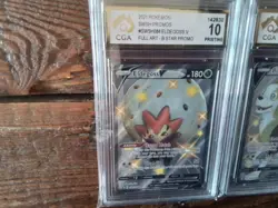 Pokemon Cards promo sr boltund v gx vmax swsh084 085 086 ar graded art card b24 - Image 2