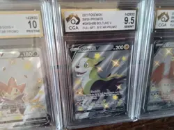 Pokemon Cards promo sr boltund v gx vmax swsh084 085 086 ar graded art card b24 - Image 3