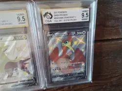 Pokemon Cards promo sr boltund v gx vmax swsh084 085 086 ar graded art card b24 - Image 4