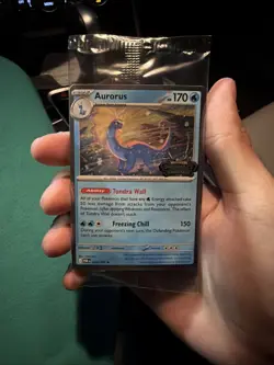 Pokemon Aurorus Perfect Order Promo Holo Card 024/088 TCG SEALED Cosmic Holo - Image 1