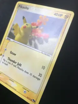 Pikachu 16/17 POP 2 Pokemon non-holo rare card MP - Image 2