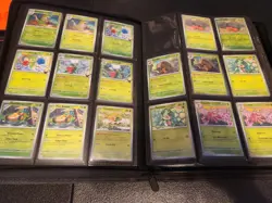 Pokemon Destined Rivals Binder Lot 300+ Cards EX, Reverse Holos, Promos, Near... - Image 2