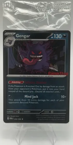 Gengar Perfect Order Gamestop Stamped Promo Card Sealed Pokemon TCG 050 - Image 1