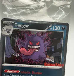 Gengar Perfect Order Gamestop Stamped Promo Card Sealed Pokemon TCG 050 - Image 3