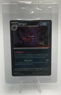 Gengar Perfect Order Gamestop Stamped Promo Card Sealed Pokemon TCG 050 - Image 4
