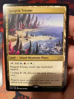 MTG Ikoria Lair of Behemoths Raugrin Triome - Image 1