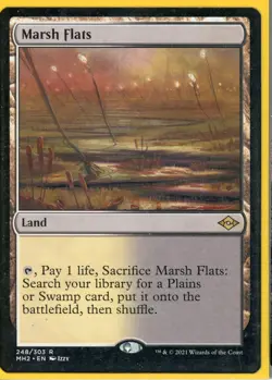 2021 Magic the Gathering March Flats Land Modern Horizons 2 Near Mint - Image 1
