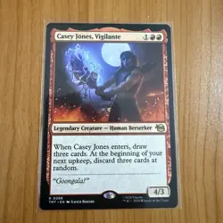 Casey Jones Vigilante - TMNT - Teenage Mutant Ninja Turtles MTG Magic - Image 1