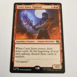 Casey Jones, Vigilante MTG | NM/EX | Teenage Mutant Ninja Turtles - Image 1