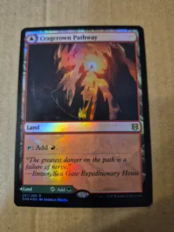 Cragcrown Pathway Zendikar Rising Foil - Image 1