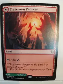 Cragcrown Pathway Zendikar Rising Regular - Image 1