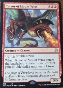 Terror of Mount Velus Theros Beyond Death #295 Rare - Image 1