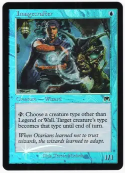 Imagecrafter 2002 Onslaught FOIL Blue Common Creature MTG NM AZ1 - Image 1