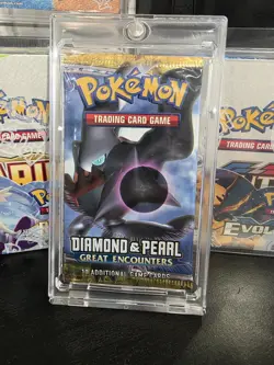 Pokemon Diamond & Pearl Great Encounters Booster Pack | Factory Sealed Darkrai - Image 1