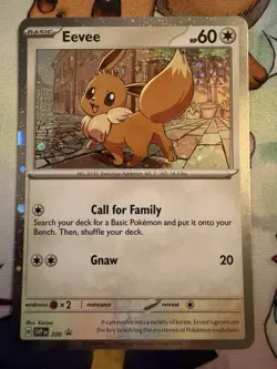 Eevee SVP 200 (Black Star Promo) Pokemon TCG Scarlet & Violet Destined Rivals - Image 1