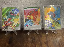 Pokemon 2026 First Partner Illustration Collection Series 1 Promos Set - Kanto - Image 1