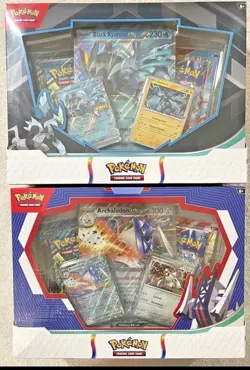 POKEMON EX MELMETAL BLACK KYUREM + ARCHALUDON RESHIRAM BOX *NEW* - Image 4