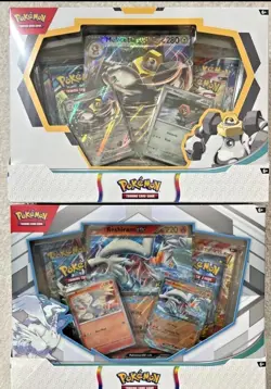 POKEMON EX MELMETAL BLACK KYUREM + ARCHALUDON RESHIRAM BOX *NEW* - Image 5