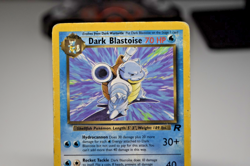 Dark Blastoise 20/82 Pokemon TCG Team Rocket Non Holo Rare, Damage, DMG, - Image 3