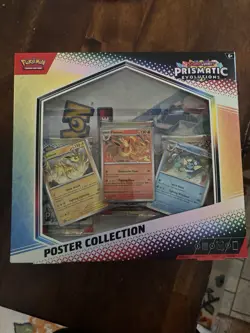 Pokemon Prismatic Evolutions Poster Collection~NEW Sealed!! - Image 2