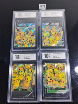 Pikachu V-union Promo 109/S-P -112/S-P Combination Set - Pokemon CHINA-Pyxis 10 - Image 1