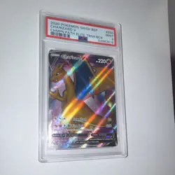 Pokemon Charizard V SWSH050 Promo Holo SWSH Sword & Shield PSA 9 2020 - Image 4