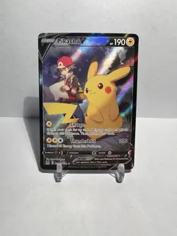 Pikachu V Trainer Gallery Ultra Rare TG16/TG30 Pokemon Lost Origin NM - Image 1