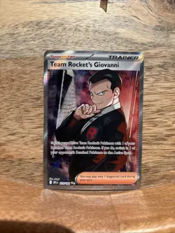 Team Rocket's Giovanni Ultra Rare SV10: Destined Rivals 225/182 NM - Pokemon TCG - Image 1