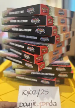 Pokemon TCG S&V Prismatic Evolutions Poster Collection SEALED - Image 4