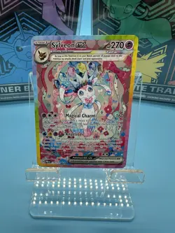 Pokemon Prismatic Evolutions - 156/131 Sylveon ex - SIR - NM/M - Image 1