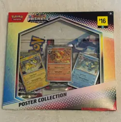 Pokemon TCG Scarlet & Violet Prismatic Evolutions Poster Collection Box - Image 1