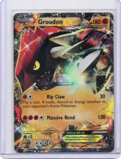 Pokemon XY Promos #XY42 Groudon EX - Image 1
