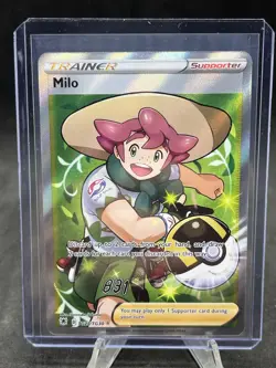 Pokemon Milo TG27/TG30 Astral Radiance Ultra Rare Full Art Holo - Image 1
