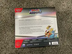 Pokemon TCG Scarlet & Violet Prismatic Evolutions Poster Collection Box Sealed - Image 2