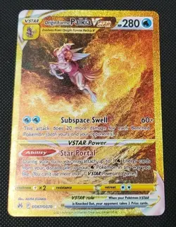 Pokemon TCG Crown Zenith Palkia VSTAR Origin Forme GG67/GG70 NM Condition - Image 1