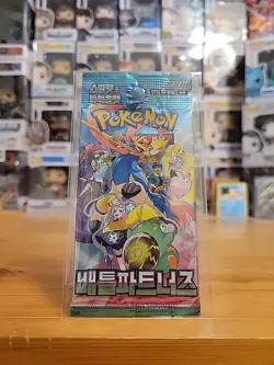 KOREAN sv9 Battle Partners Booster Pack Sealed Pokemon TCG - Image 1