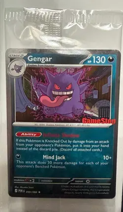 Gengar 050/088 Gamestop STAMPED - Perfect Order GAME STOP PROMO SEALED!!! - Image 1
