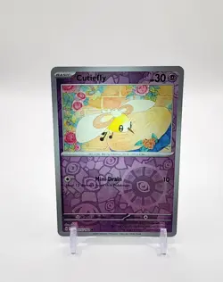 Cutiefly Common Reverse Holo Pokemon TCG Temporal Forces 75/162 - Image 1