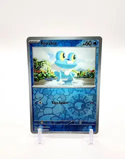 Froakie Common Reverse Holo Pokemon TCG Scarlet & Violet Stellar Crown 39/142 - Image 1