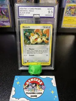 Meowth AGS 9 Swirl 013 (EX Series Collector's Tin) Nintendo Pokemon TCG Holo - Image 1