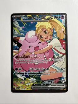 Lillie's Clefairy EX SIR 280/217 Ascended Heroes Pokemon Centered Grade Me🔥 - Image 4