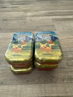 Pokemon TCG Mega Evolution: Ascended Heroes Mini Tin New Sealed Pikachu (NEW) - Image 1